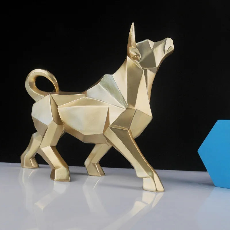 Bullion™ Geometric Prosperity Sculpture