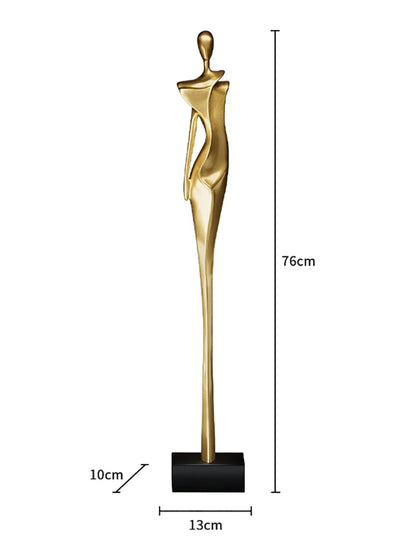 Abstract Tapered Figure Sculpture