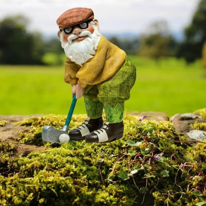 Golf Gnome Sculpture