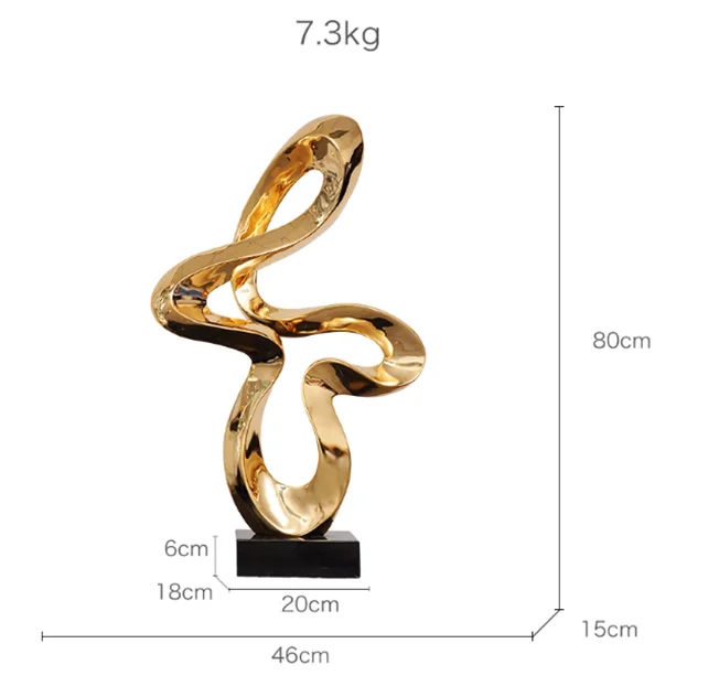 ASCENDING GRACE | Abstract Swan Sculpture