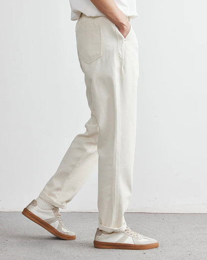 Cotton Wide-Leg Pants