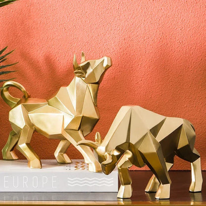 Bullion™ Geometric Prosperity Sculpture