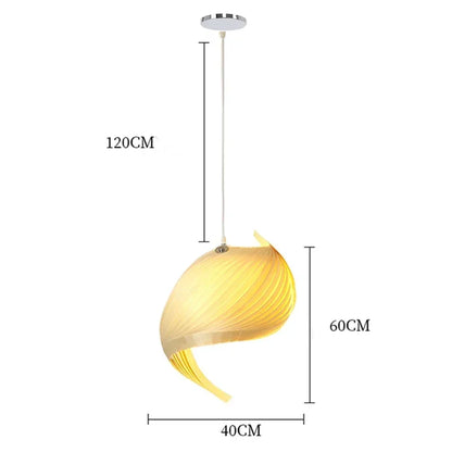 The Marea - Shell-Inspired Pendant Light in Natural Materials