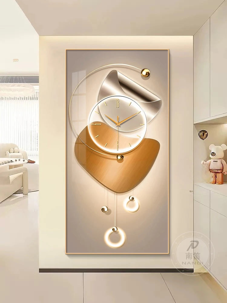 Chronos™ Abstract Wall Clock Art