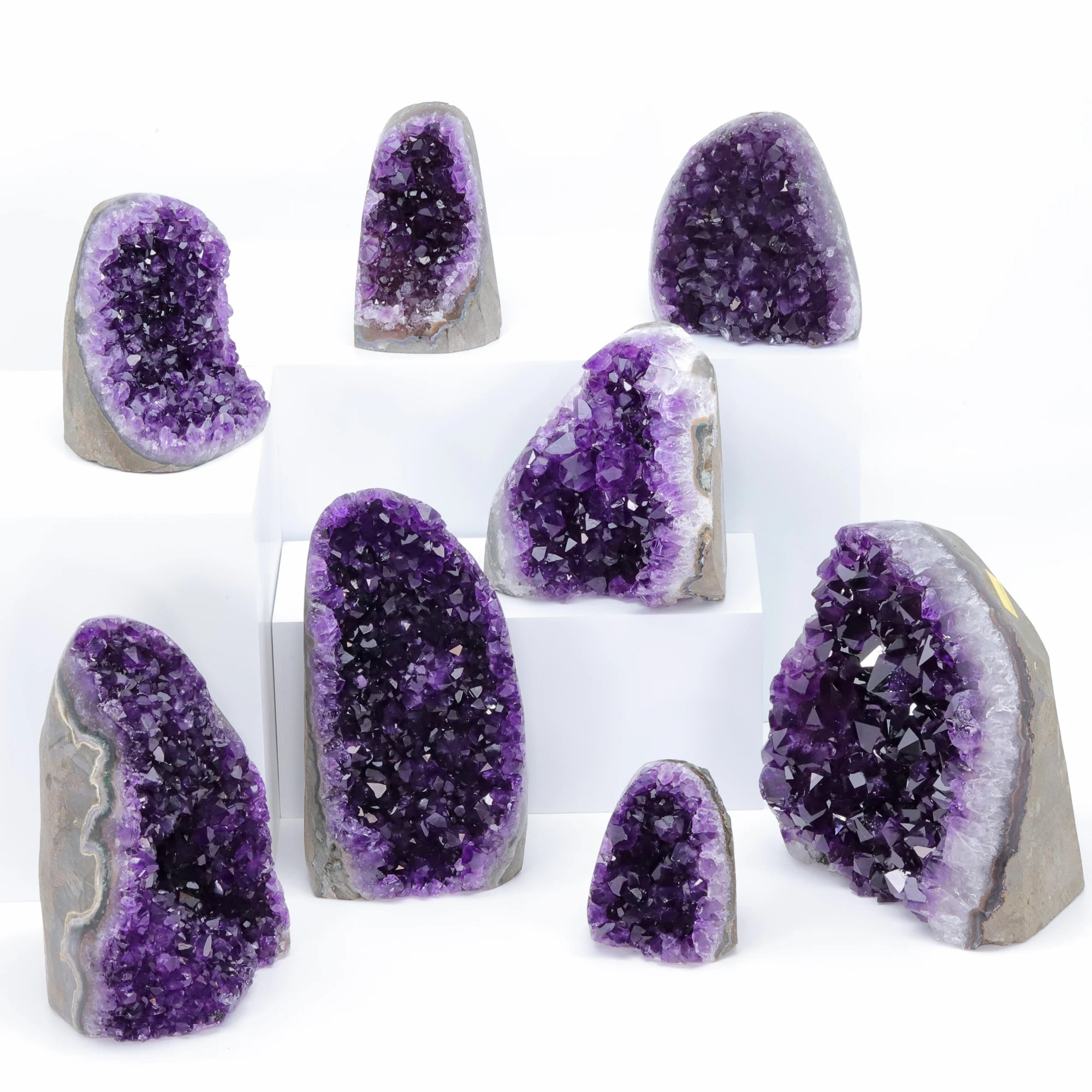 The Amethyst Geode - Natural Purple Crystal Cluster