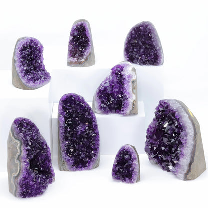 The Amethyst Geode - Natural Purple Crystal Cluster