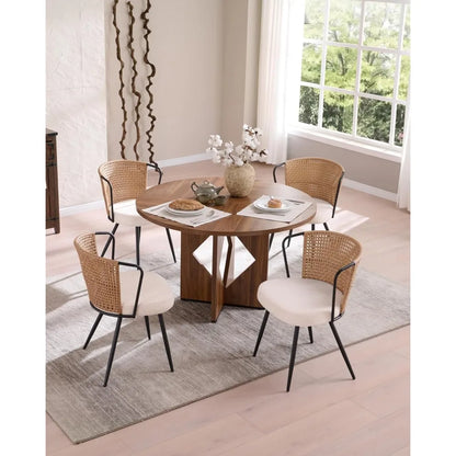 CoastalWing™ Rattan Wingback Chairs