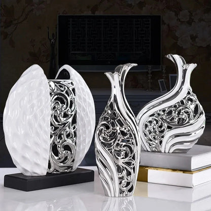 Ceramic Vase Trio