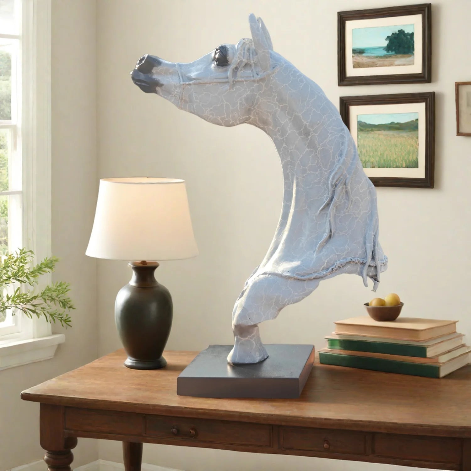 THE ARABIAN | Horse Head Bust Sculpture