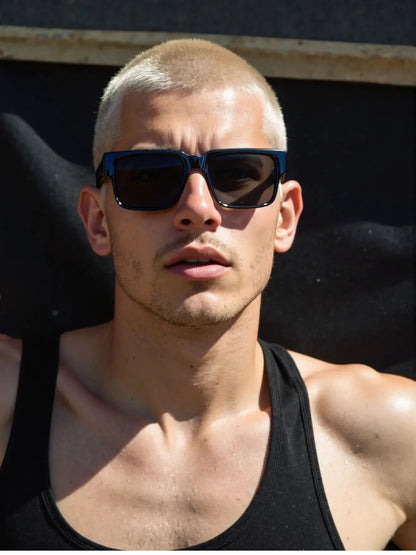 Retro Square Sunglasses – Unisex Vintage Style