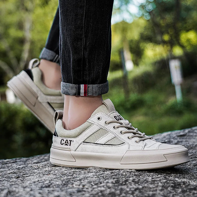 CAT® UrbanStride Leather Sneakers