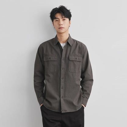 Cotton Work Shirt Jacket