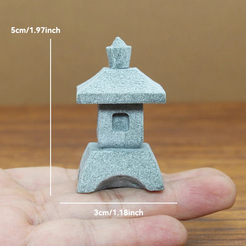 Miniature Sandstone Zen Garden Ornament
