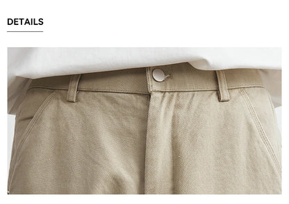 Cotton Wide-Leg Pants