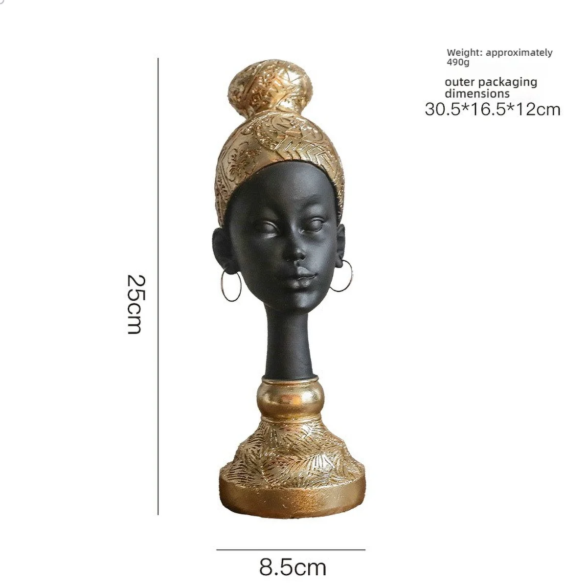 Resin African Figure Collection