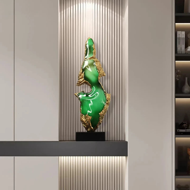 Large Abstract Resin Sculpture