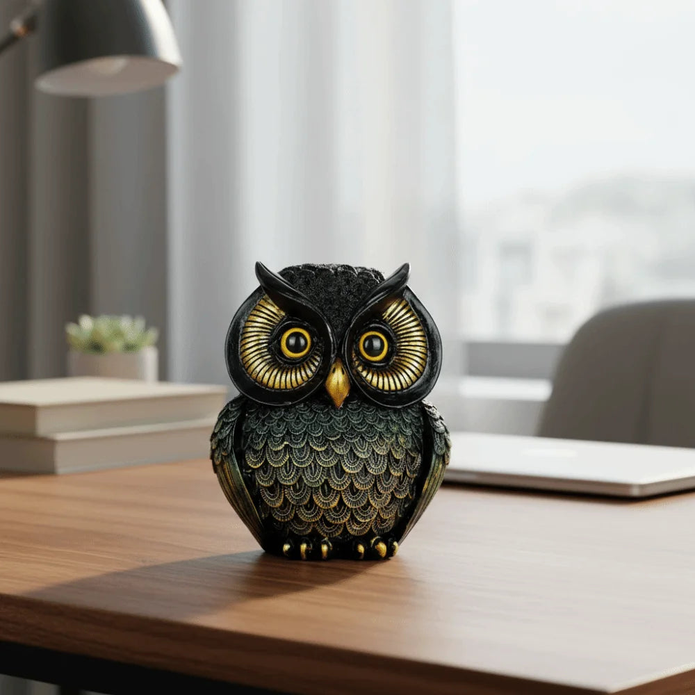 Vintage Owl Figurine