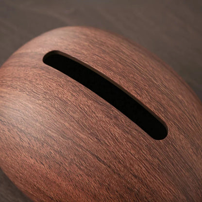 Walnut Grain Tissue Box