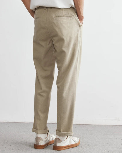 Lyocell Straight Drape Pants