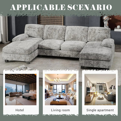 ModuLuxe™ U-Shaped Sectional