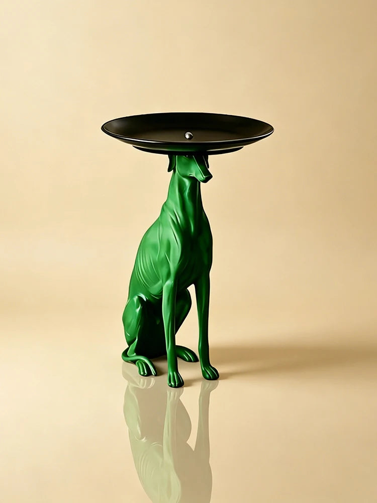 Greyhound Tray-Form Floor Sculpture