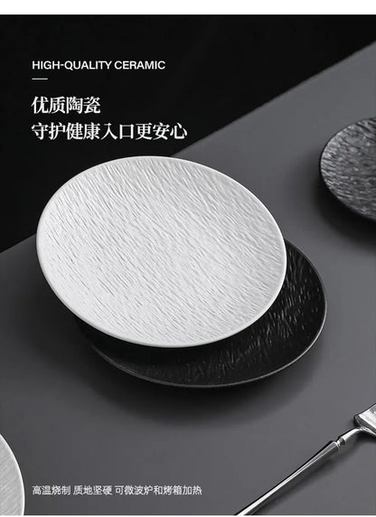 Noir™ Ceramic Serving Plate Collection