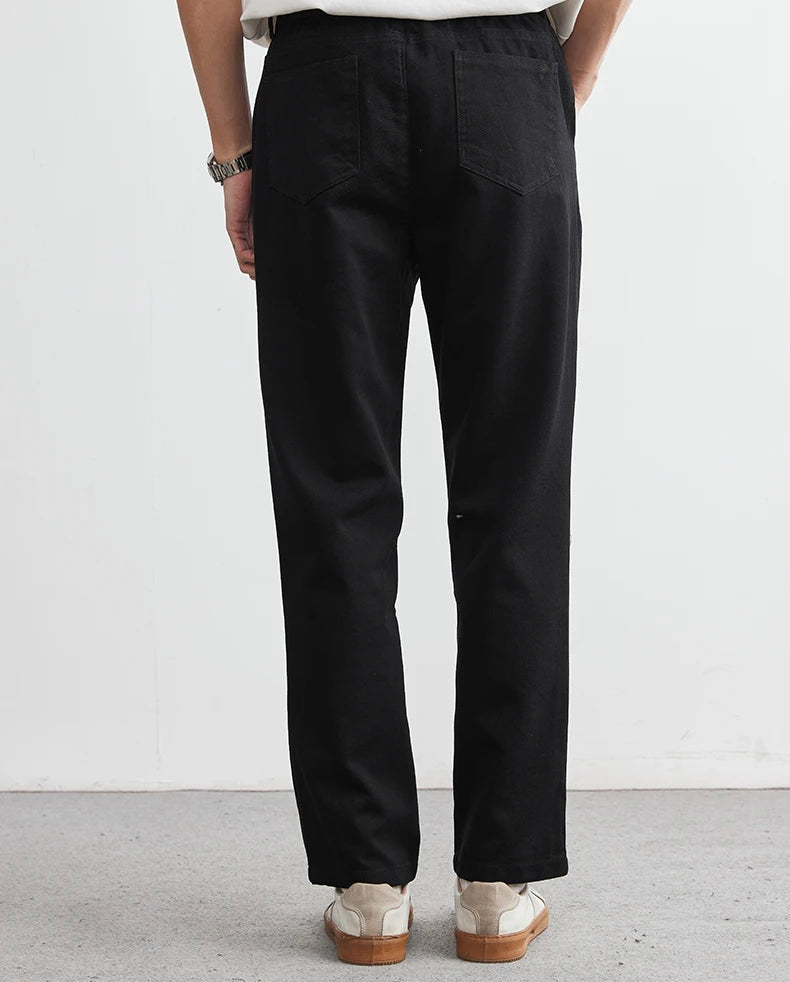 Cotton Wide-Leg Pants