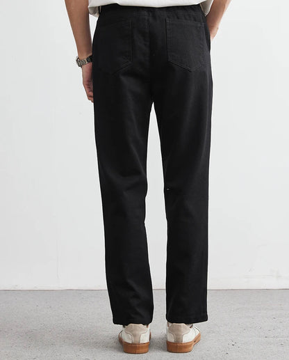 Cotton Wide-Leg Pants