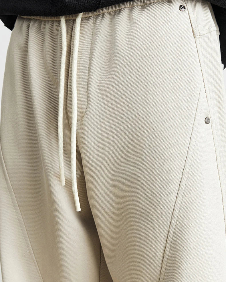 Cotton Straight Cargo Pants