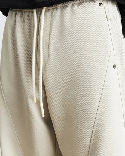 Cotton Straight Cargo Pants