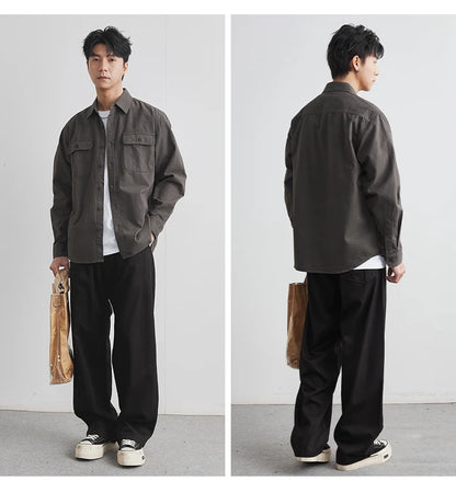 Cotton Work Shirt Jacket