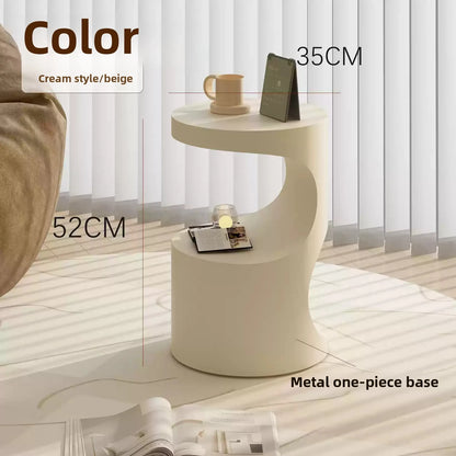 Zen Curve™ Terrazzo Side Table