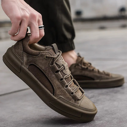 CAT® UrbanStride Leather Sneakers