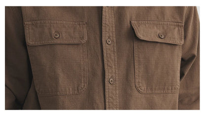 Cotton Work Shirt Jacket