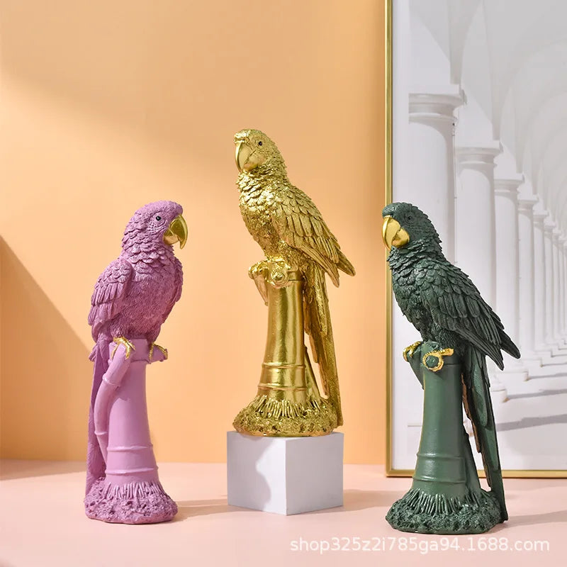 Maison Perché™ – Artistic Parrot Figurine