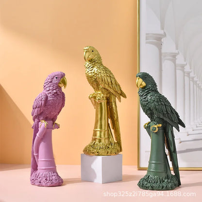 Maison Perché™ – Artistic Parrot Figurine