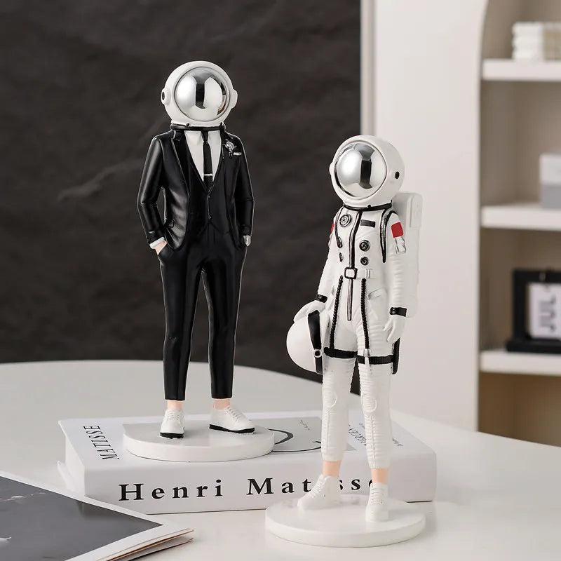 Astronaut Resin Sculpture