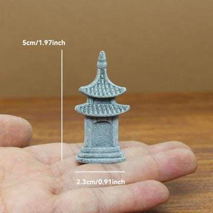 Miniature Sandstone Zen Garden Ornament