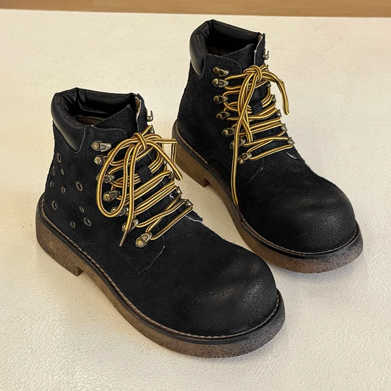 Urban Edge™ Suede Ankle Boots