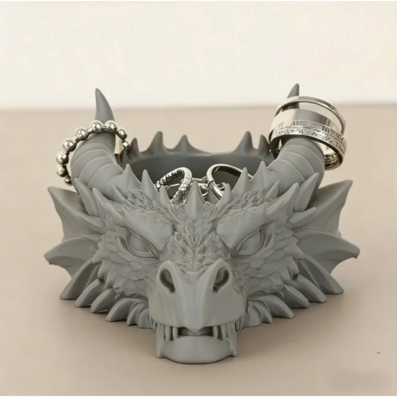 Gothic Dragon Head Jewelry Organizer