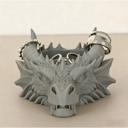 Gothic Dragon Head Jewelry Organizer