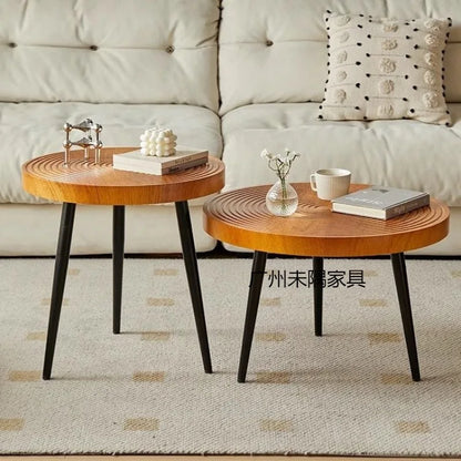 ZenWood™ Circular Tea Table