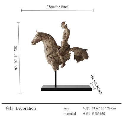 Fragmented Horse Rider