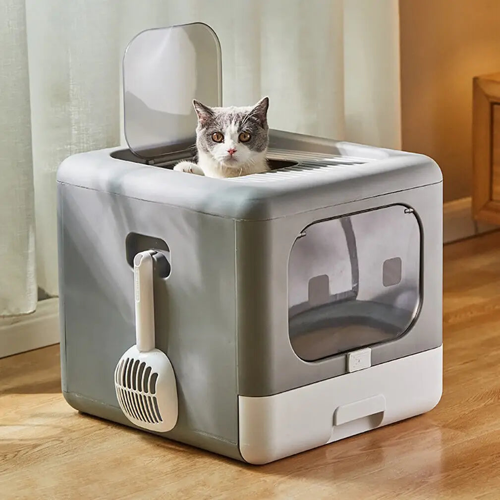 WhiskerLoo™ Foldable Litter Lounge