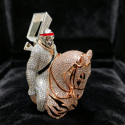Iced Out King of the Jungle Pendant
