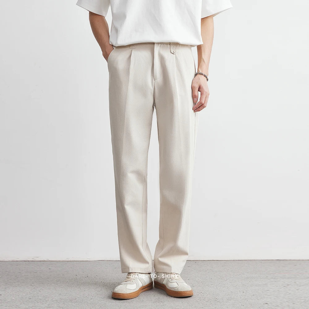 Lyocell Straight Drape Pants