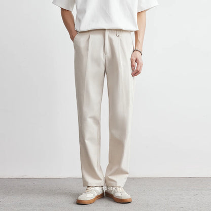 Lyocell Straight Drape Pants
