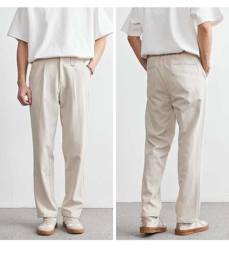 Lyocell Straight Drape Pants