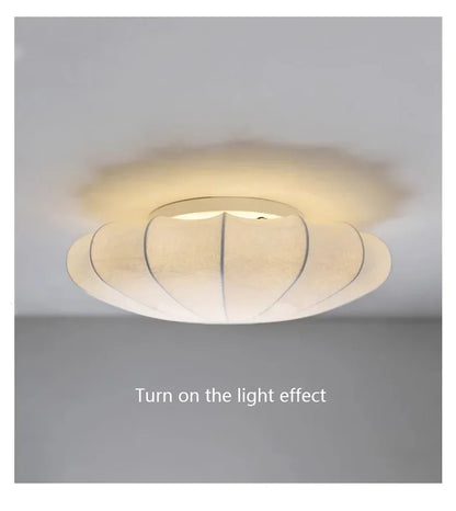 SilkCloud™ Hand-Woven Ceiling Lamp