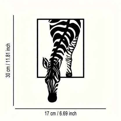 ZebraZen™ Minimalist Metal Wall Art